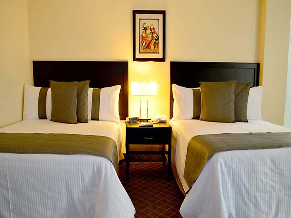 Habitación doble Hotel Mision Express Pachuca
