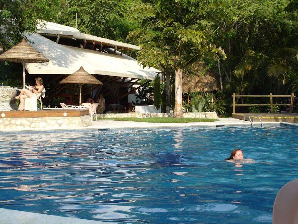 Der Pool Villa Maya Tikal