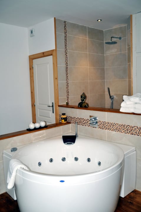 Badezimmer Hotel Château De Grunstein