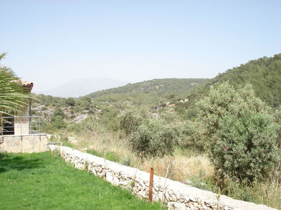 Blick Richtung Berge (Dorf) Xanthos Boutique Hotel Patara