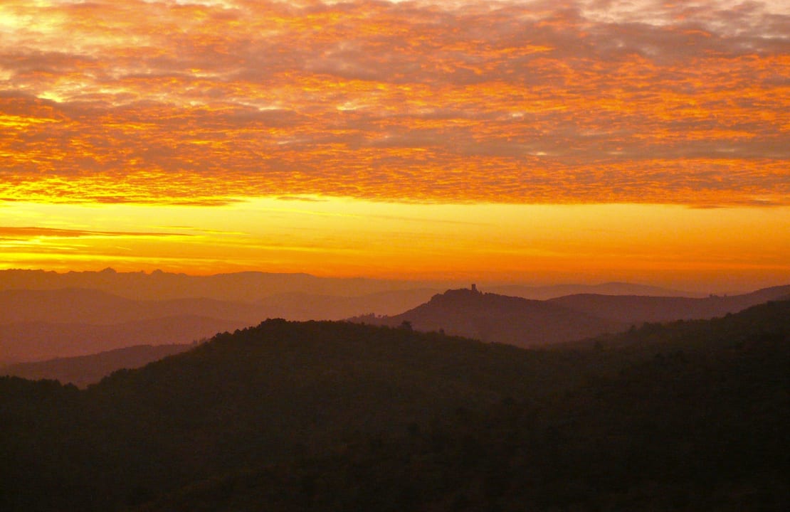 Sonnenaufgang auf Ventena Vecchia antico frantoio Ventena Vecchia antico frantoio