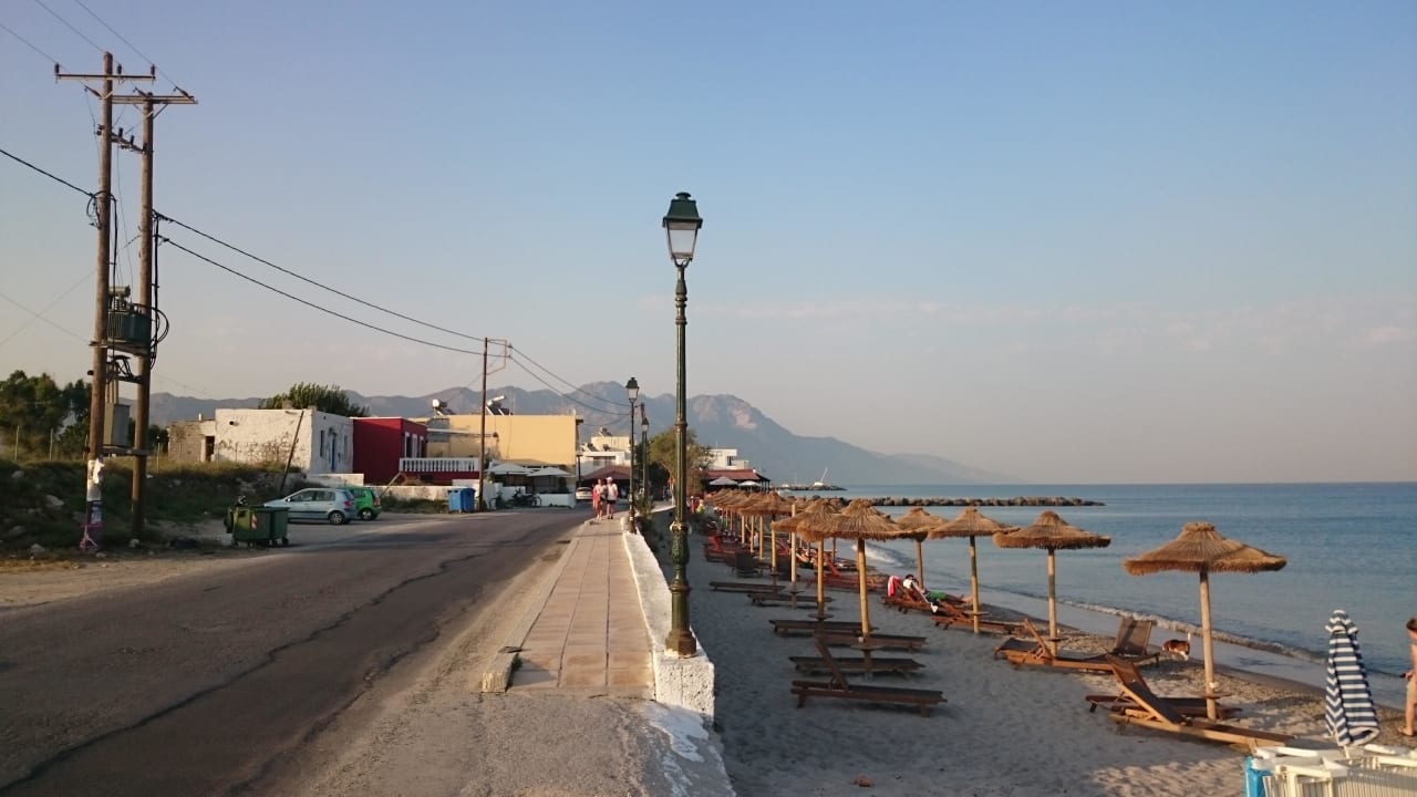 Weg nach Kardamena Grand Blue Beach Hotel