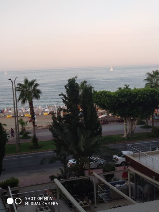 Ausblick Kleopatra Celine Hotel