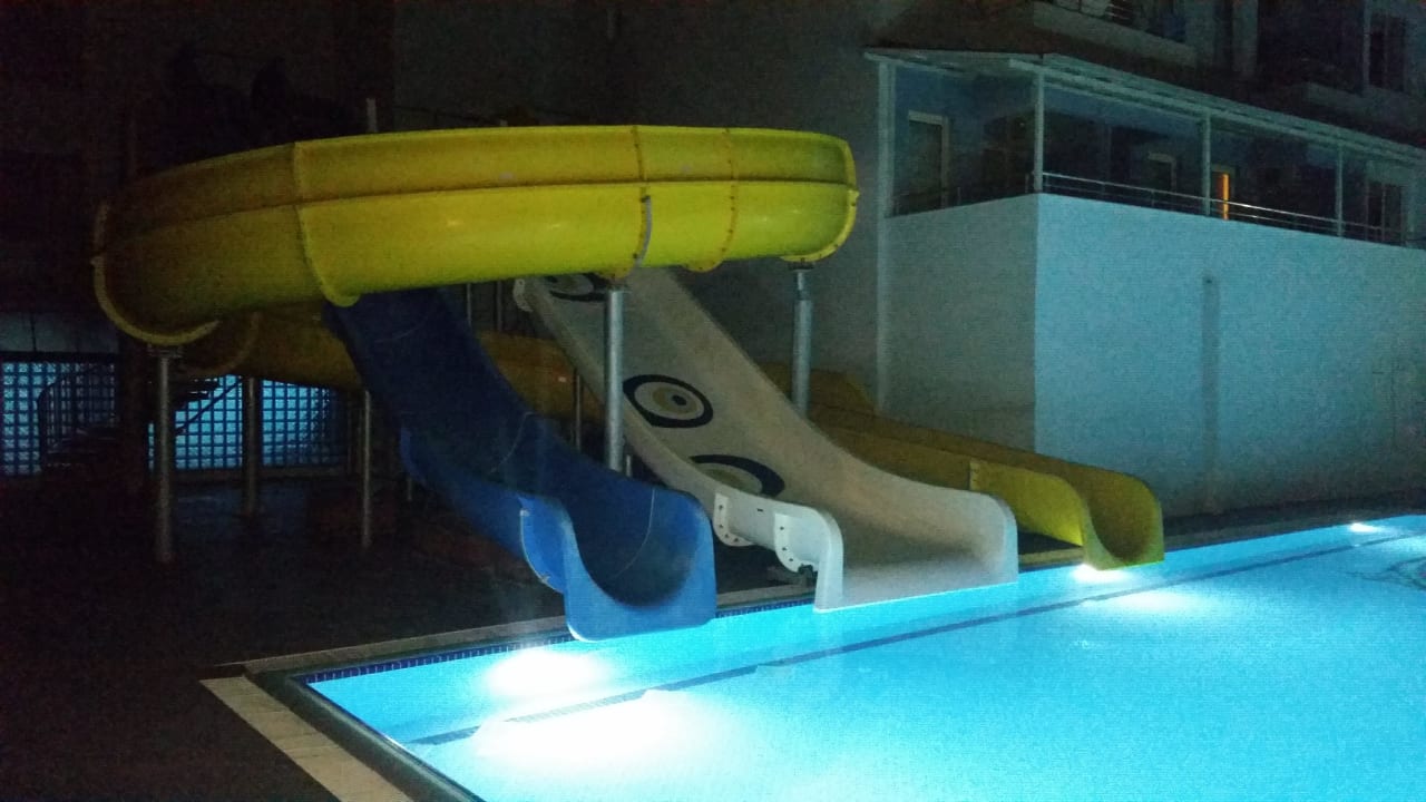 Pool mit Rutschen Senza Grand Santana Hotel