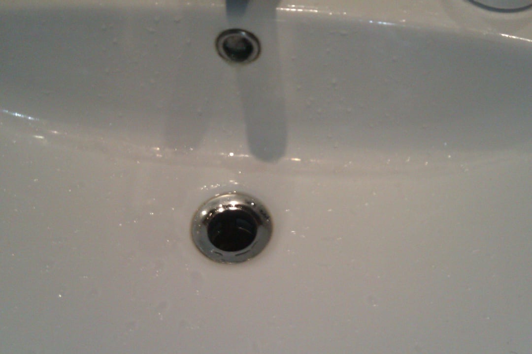 Der Waschbecken ohne Syffon Hotel African Queen