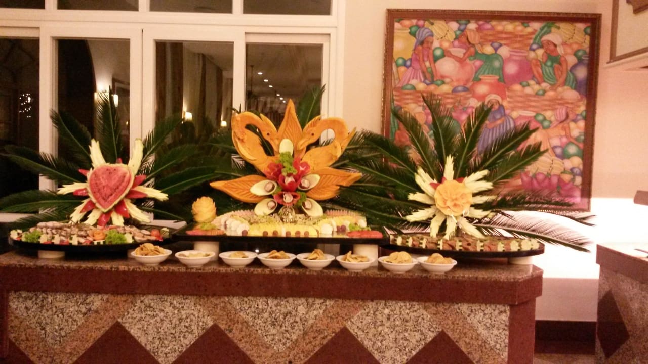 Vorspeisen Hotel Riu Bambu