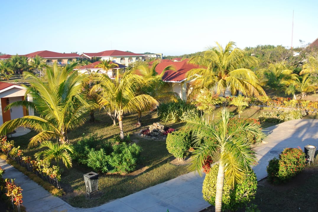 Blick vom Balkon Memories Caribe Beach Resort