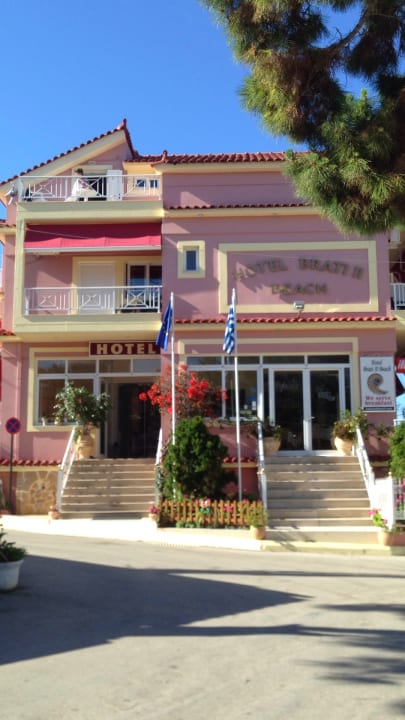 Außenansicht Hotel Brati II Beach