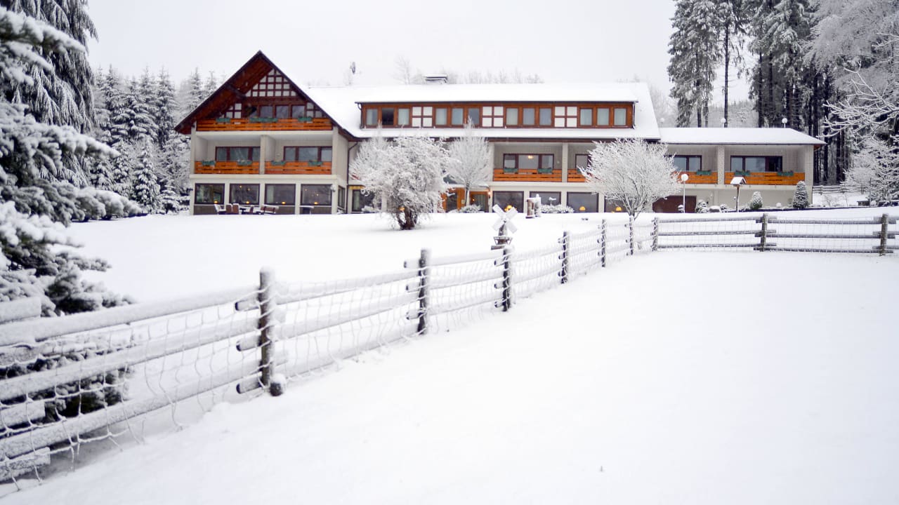 Kleins Wiese im Winter Hotel Kleins Wiese