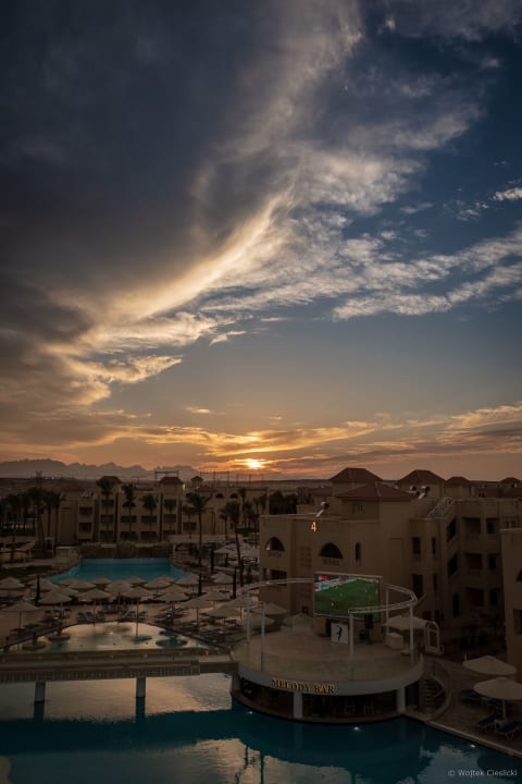 Ausblick Pickalbatros Aqua Blu Resort - Hurghada