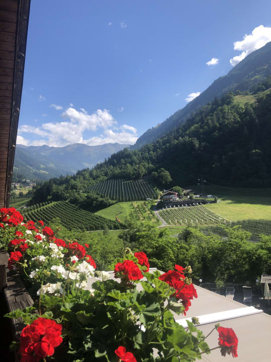 Ausblick Alpenhof Lodge Passeiertal