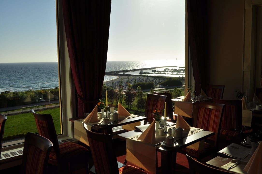 Ausblick zum Frühstück Morada Strandhotel Ostseebad Kühlungsborn
