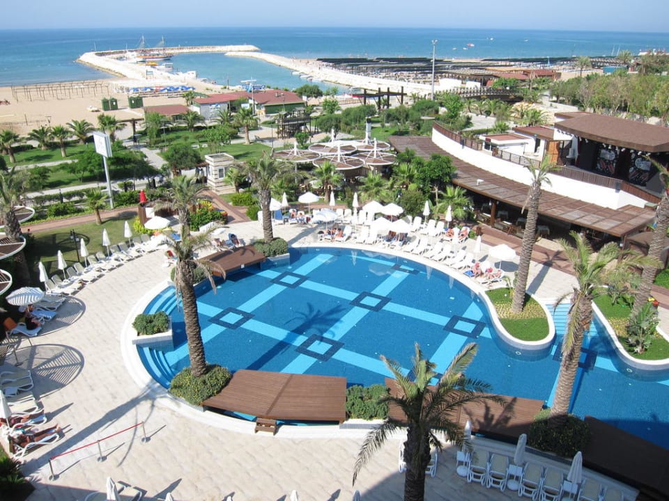 Ausblick aus Zimmer 4315 Sunis Evren Beach Resort Hotel & Spa