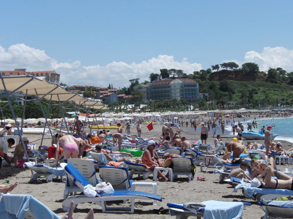 Der Hotelstrand Mira Meridia Beach Hotel