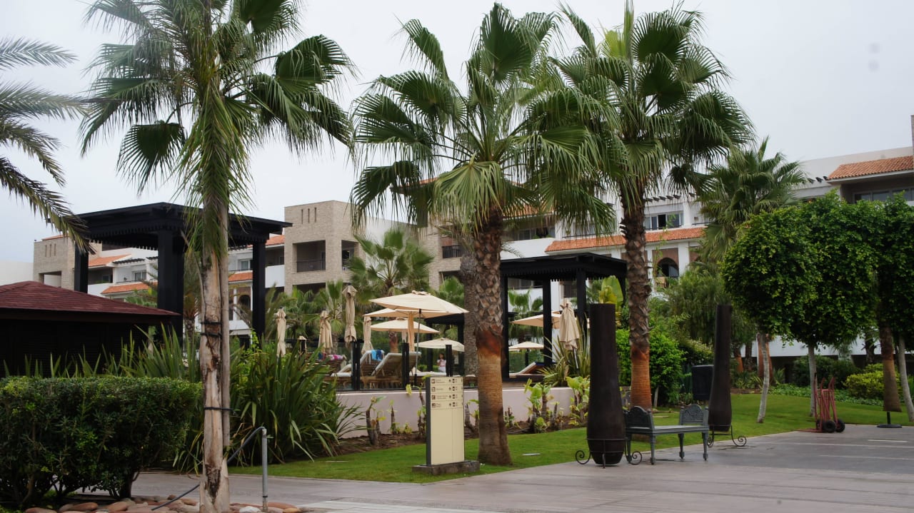 Zadbany ogród Hotel Riu Palace Tikida Agadir