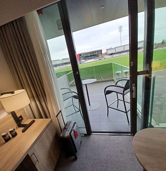 Ausblick Hilton Garden Inn Manchester Emirates Old Trafford
