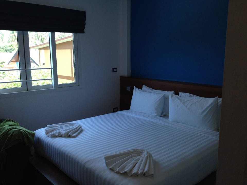 Blick vom Eingang Hotel Thalassa