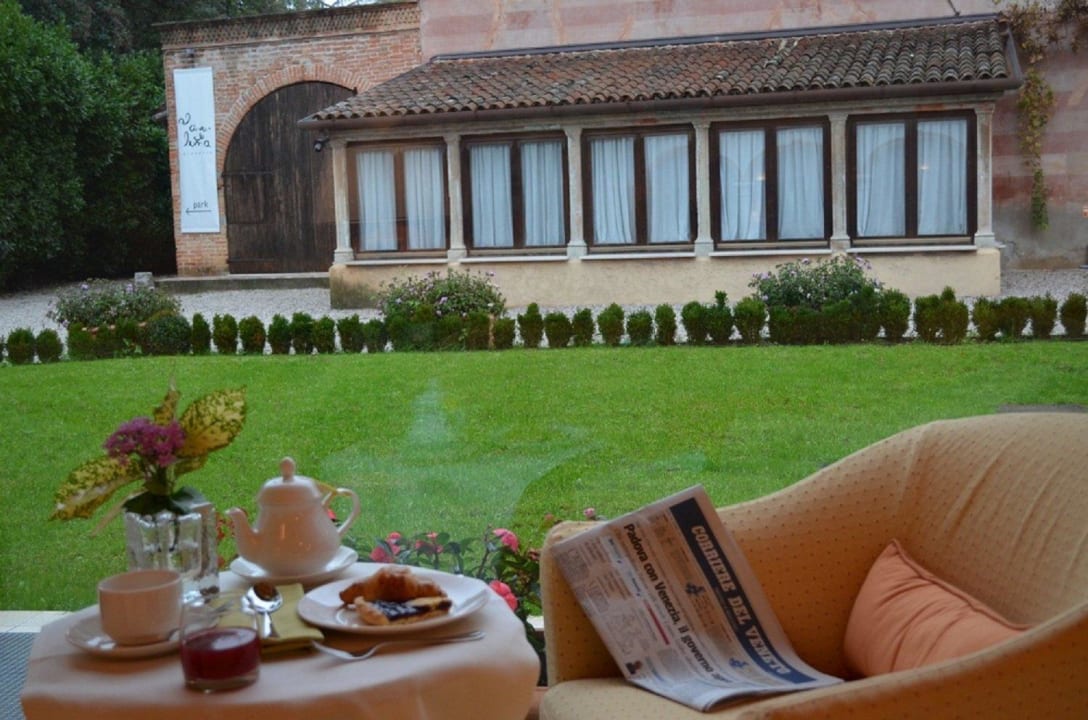 Vetrata su giardino Hotel Relais Barco Zonca