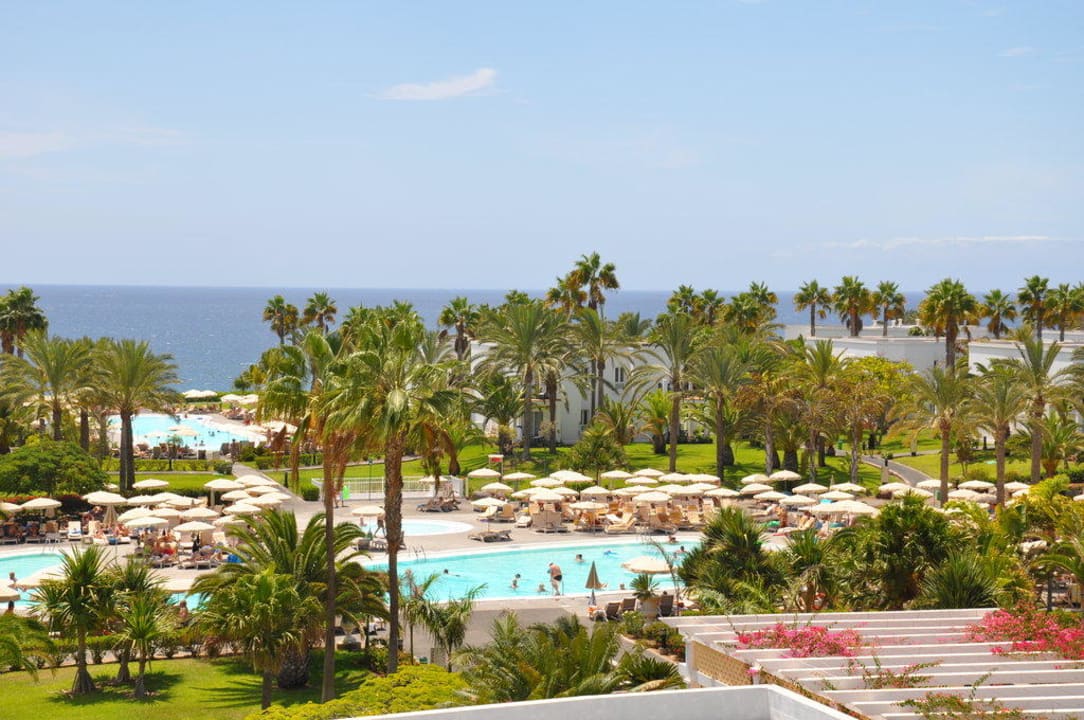 Blick vom Balkon, 3. Etage Hotel Riu Palace Meloneras