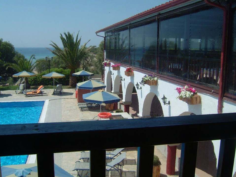Aussicht vom Speisesaal Blue Dolphin Resort Hotel