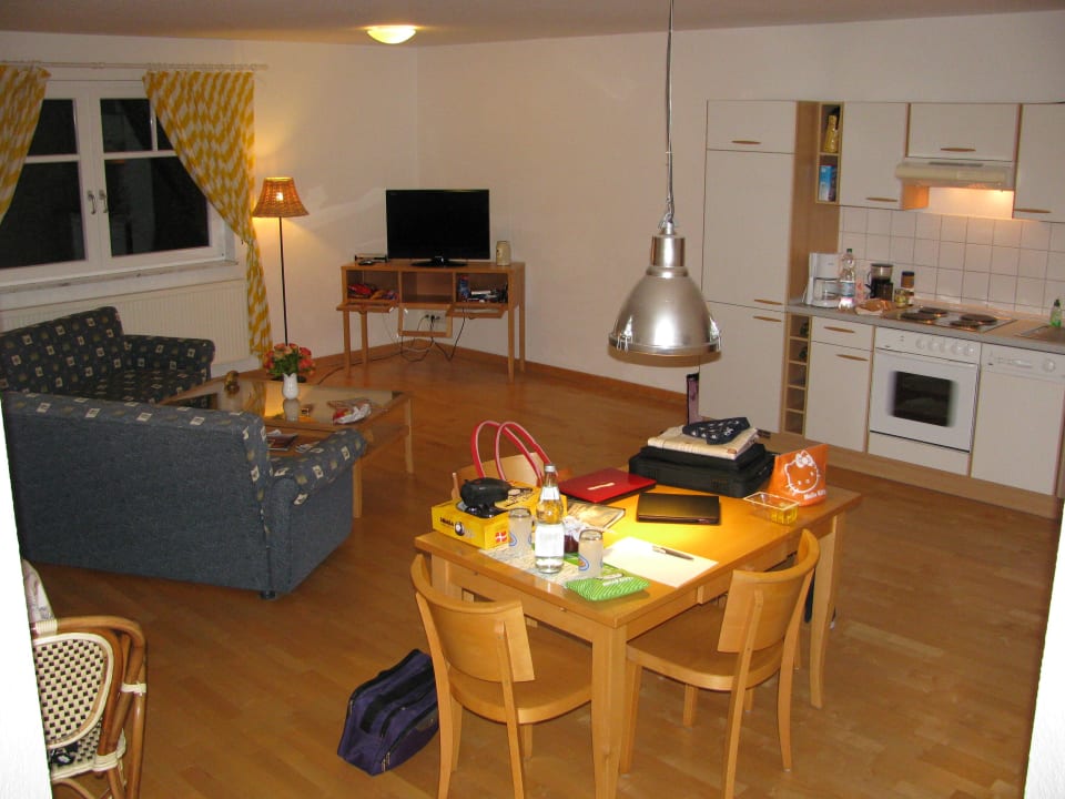 Wohnraum vom Schlafzimmer Fewo 2.5 Haus Arkonablick