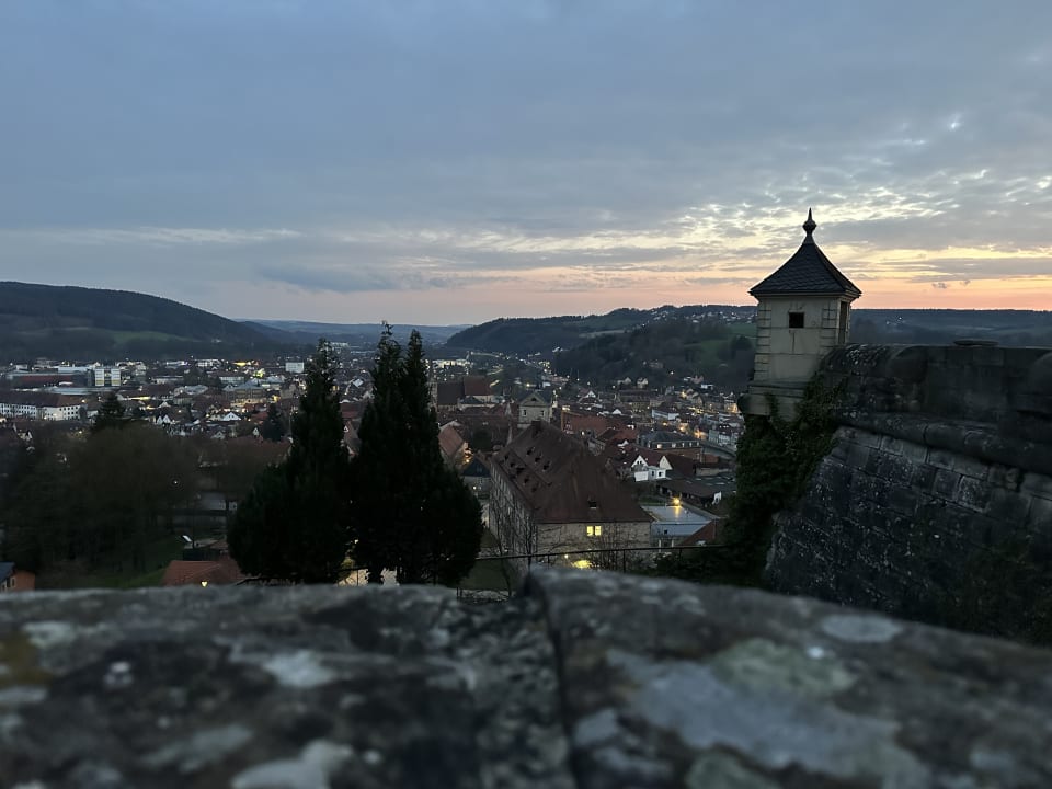 Ausblick JUFA Hotel Festung Rosenberg Kronach