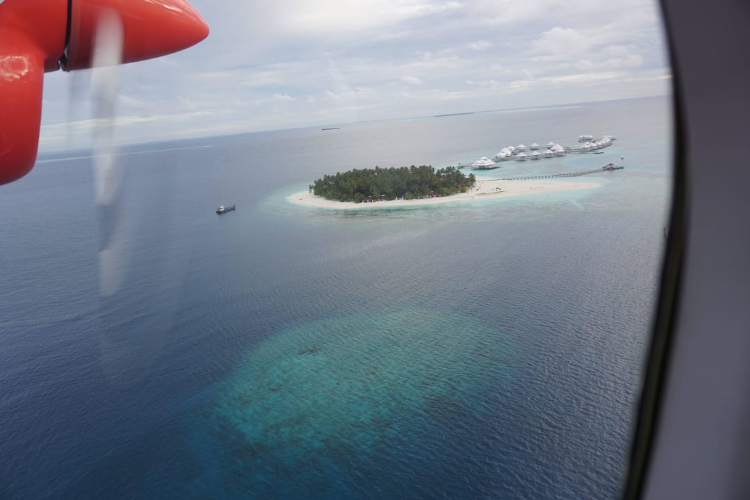 Diamonds Thudufushi aus dem Wassertaxi Diamonds Thudufushi
