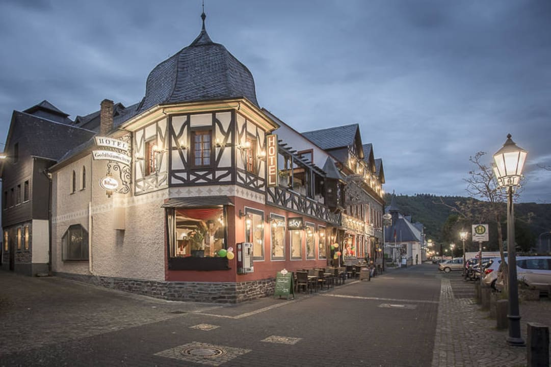 Abendstimmung Hotel Ellenzer Goldbäumchen