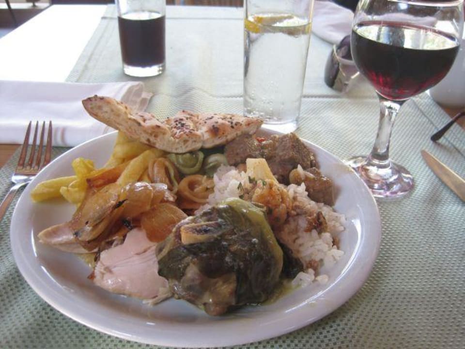 Mittagessen Hotel Meryan