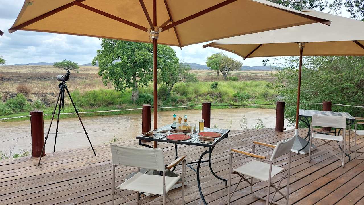 Außenansicht Elewana Collection Sand River Masai Mara