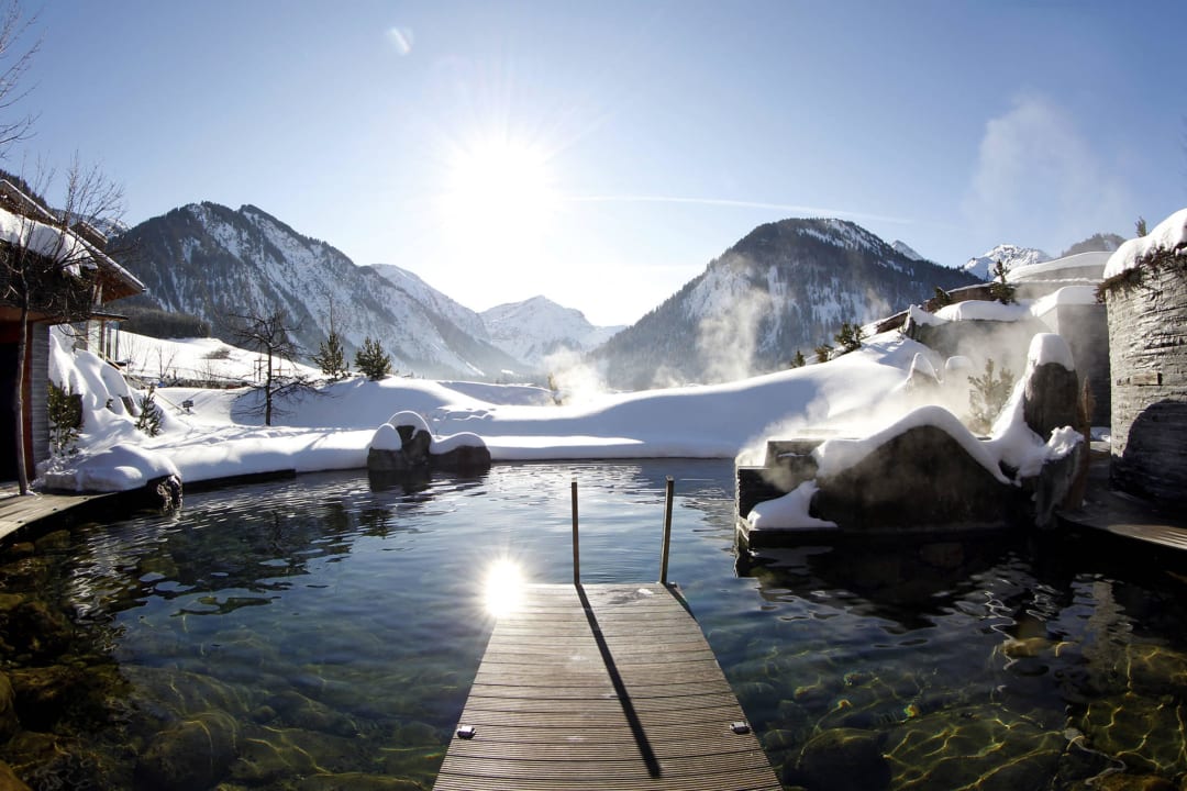Hotel Jungbrunn, Tannheimer Tal, Tirol-Quellteich Jungbrunn - Der Gutzeitort