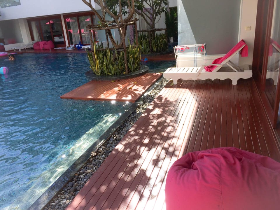 Pool von Terrasse Hotel The Sea-Cret Hua Hin