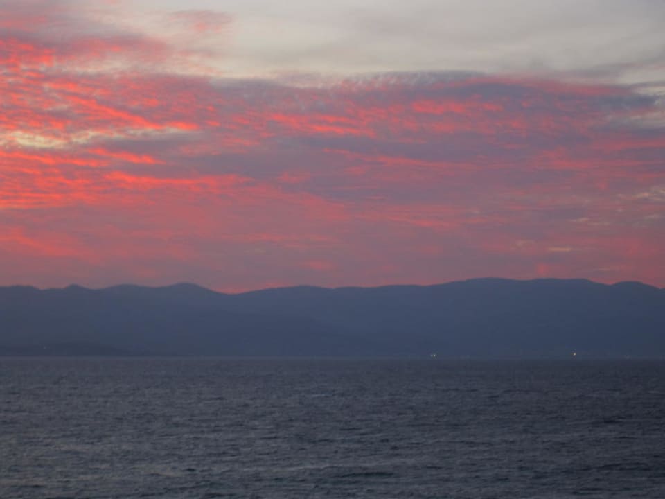 Ausblick Richtung Chios Hotel Babaylon