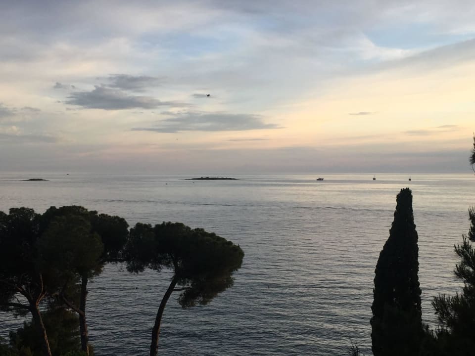 Ausblick aus den Zimmer Hotel Parentium Plava Laguna