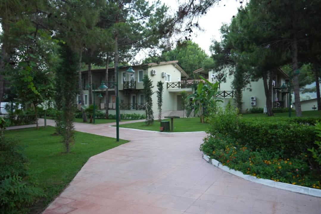 Дорожки к домикам Crystal Flora Beach Resort