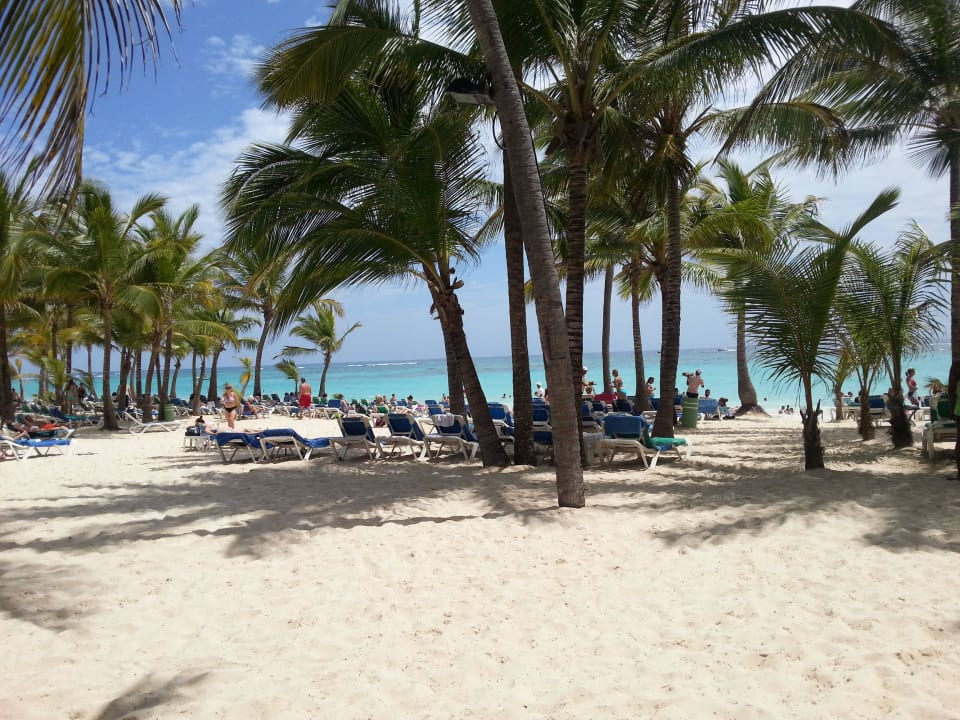 Blick zum Strand Hotel Riu Palace Punta Cana