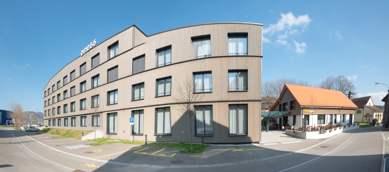 Außenansicht Hotel one66