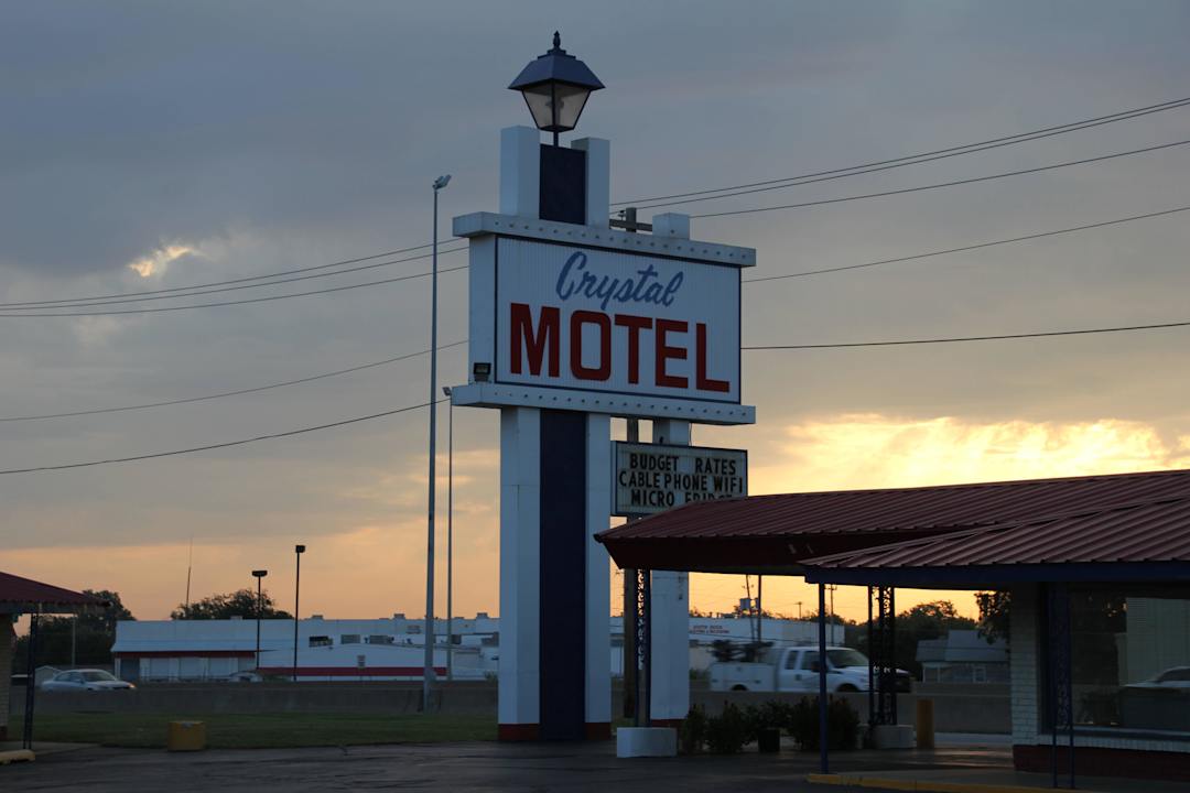 Abendstimmung Crystal Motel