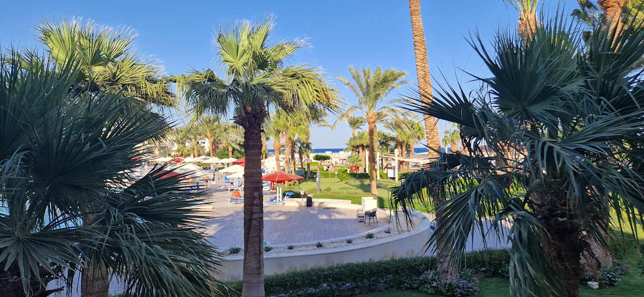 Gartenanlage Amarina Abu Soma Resort & Aquapark