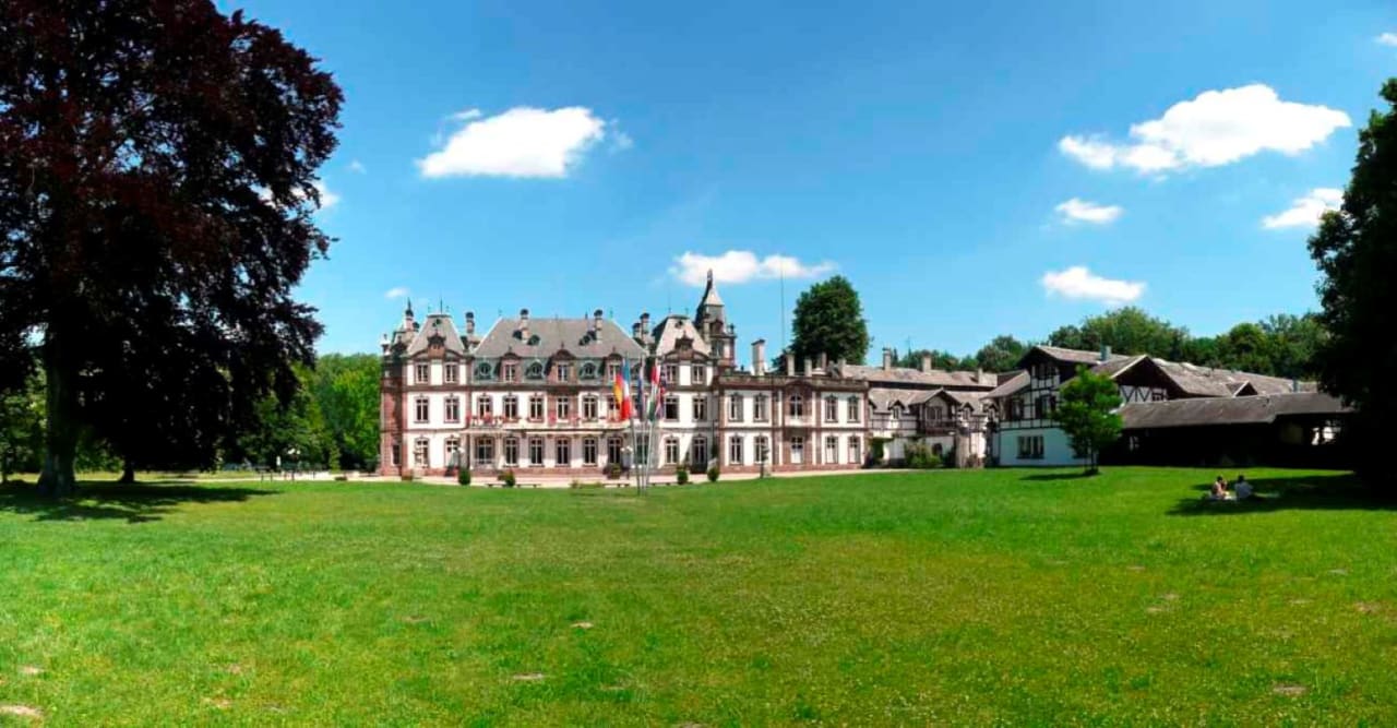 Außenansicht Hotel Château de Pourtalès