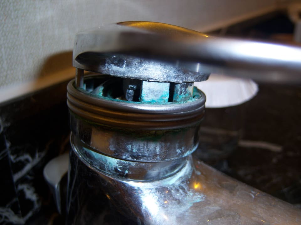 Wasserhahn mit Blick ins Innenleben The Norm Oriental