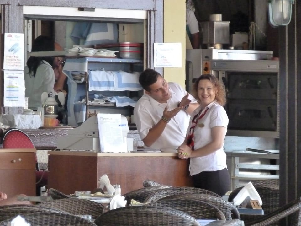 Super Personal im Strandrestaurant "The Roc" Hotel Kalithea Horizon Royal