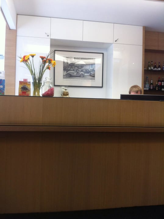 Neue Rezeption Hotel Sachsenhof