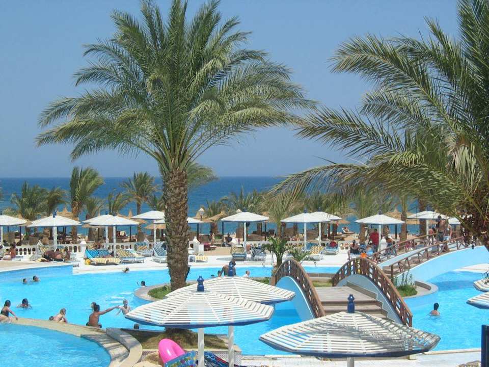 Restaurant-Balkon Beach Albatros Resort