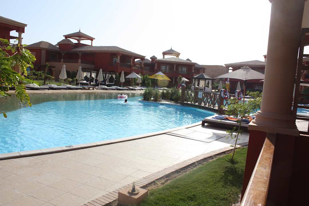 Pool am 400er Block Pickalbatros Alf Leila Wa Leila Resort - Neverland Hurghada