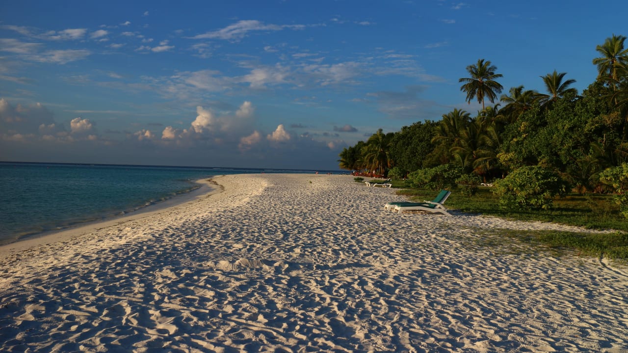 Strand 600er Villen Meeru Maldives Resort Island