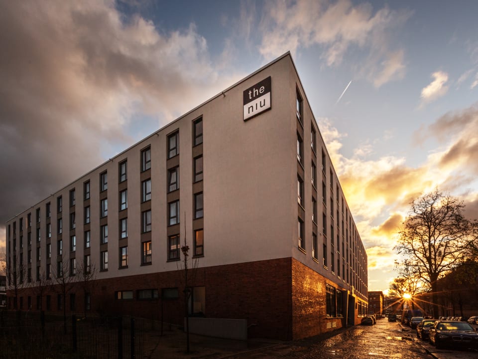 Außenansicht Holiday Inn - the niu, Mood Mainz