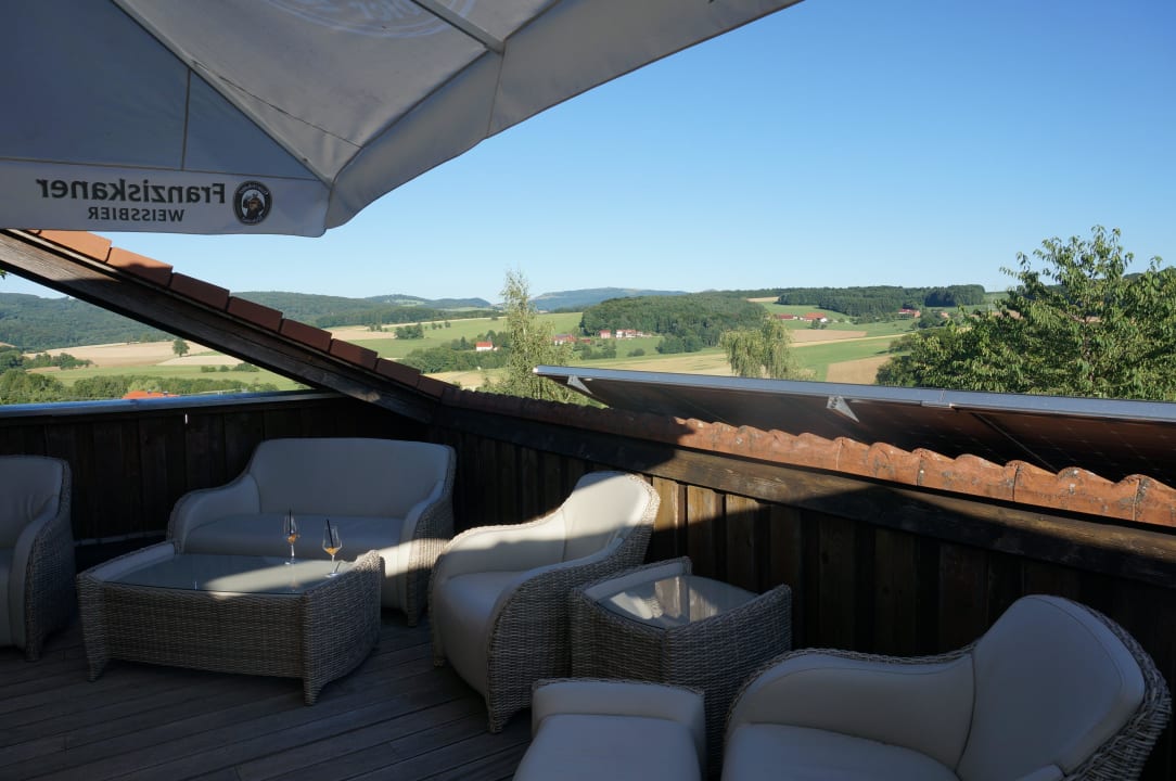 Dachterrasse vom Restaurant der Rhön Residence Hotel Rhön Residence