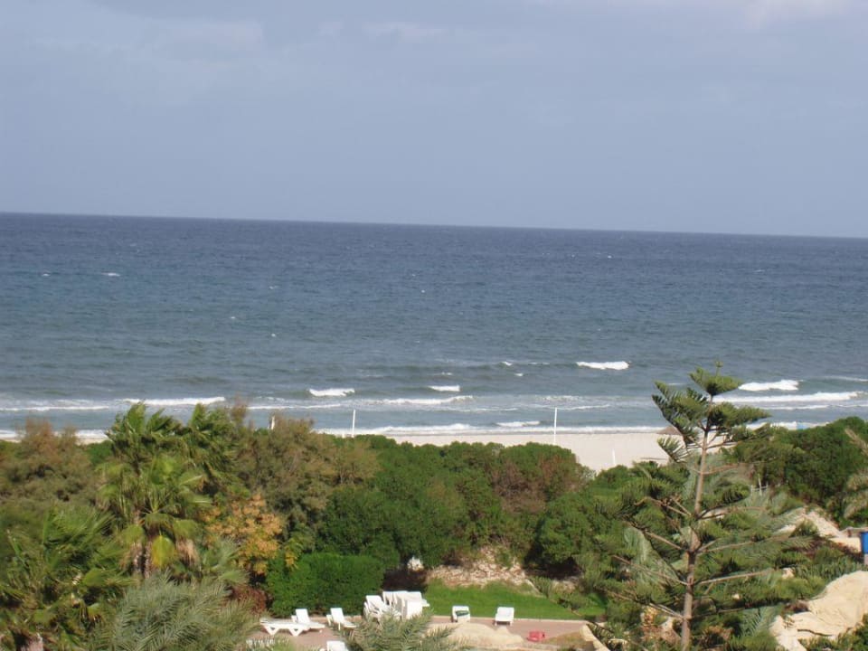 Ausblick Meerseite vom Zimmer Sahara Beach Aquapark & Resort