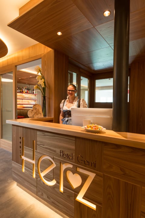 Lobby Hotel Garni Herz